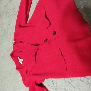 Red coat Banana Republic